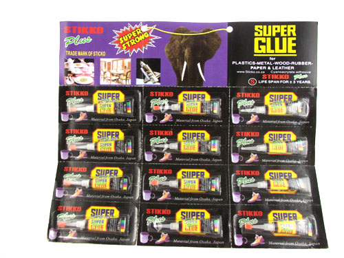 black elephant super glue