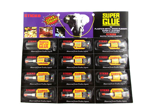 black elephant super glue