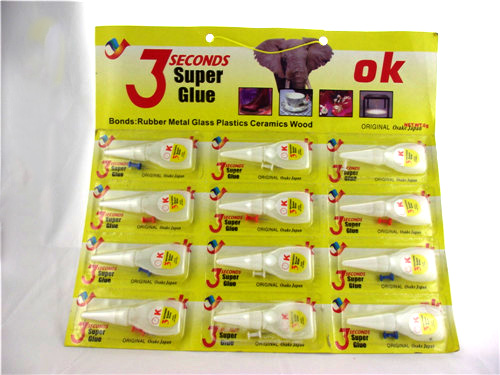 yellow elephant super glue