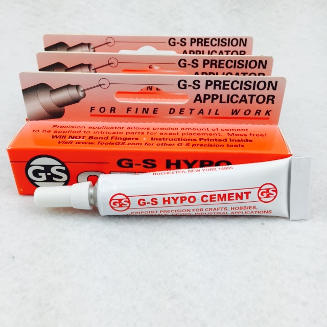 G-S HYPO Cement Watch Tools Adhesive Glue DIY Design non-hotfix flatback rhinestones 1/3 fl. oz ( 9 ml )